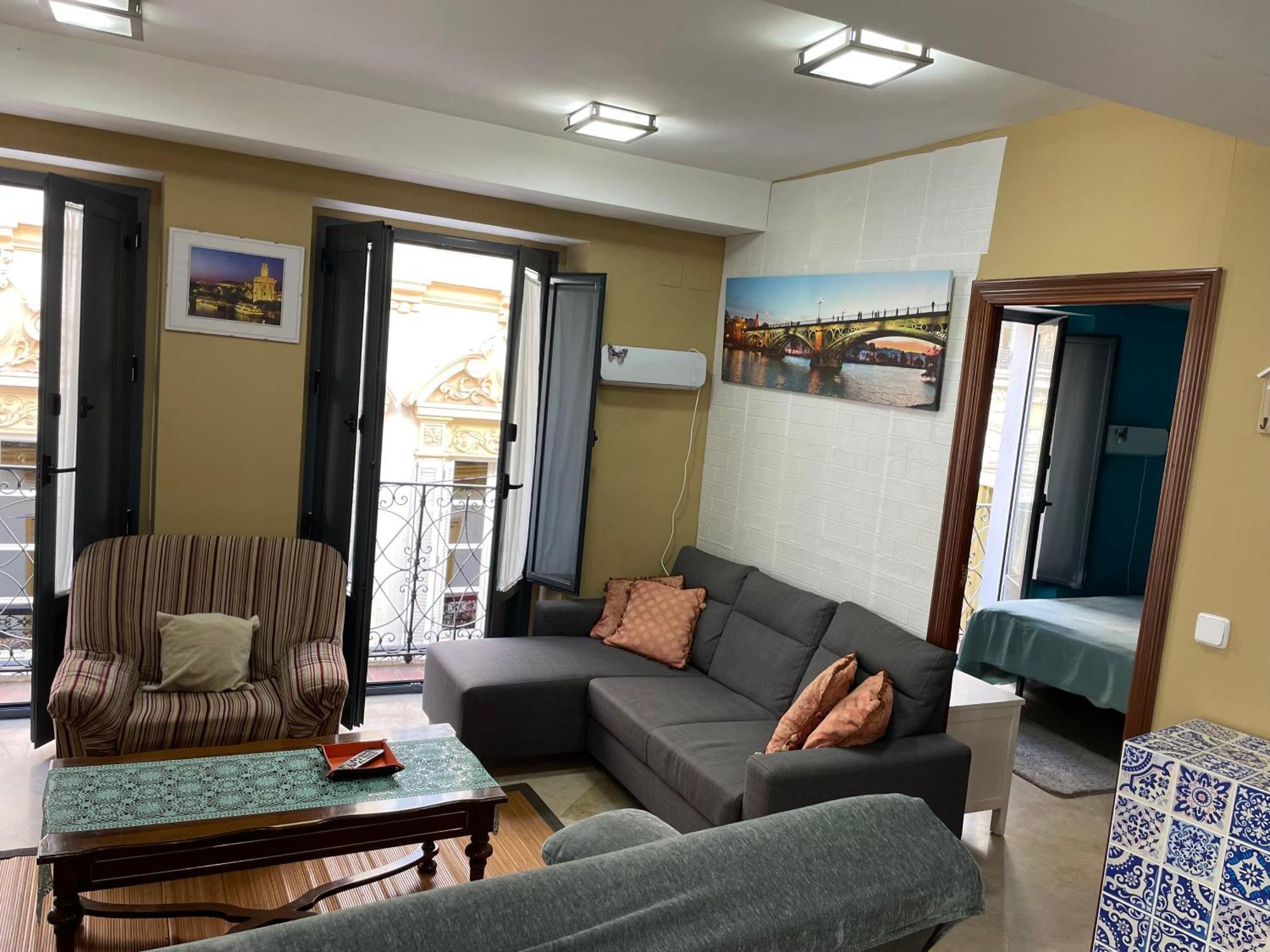 Duplex Sagasta Apartamentos-Sagasta 塞维利亚 外观 照片
